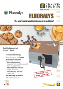 FLUORALYS, the analyzer for quality indicators in real time!